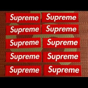 Supreme Sticker Pack - Lot of 10 Stickers